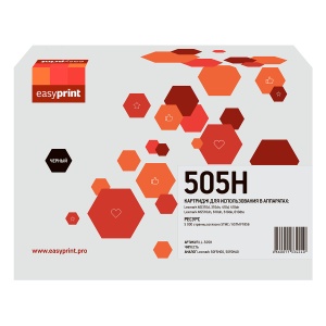 Easyprint 50F5H00/50F0HA0 Картридж LL-505H для Lexmark MS310/410/510/610 (5000 стр.) Easyprint 50F5H00/50F0HA0 Картридж LL-505H для Lexmark MS310/410/510/610 (5000 стр.)