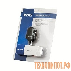 Микрофон SVEN MK-150 в Ставрополе, доставка, гарантия. фото 3 Микрофон SVEN MK-150 в Ставрополе, доставка, гарантия. фото 3