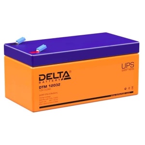 Delta DTM 12032  (3.2 А\ч, 12В) свинцово- кислотный аккумулятор   в Ставрополе, доставка, гарантия.