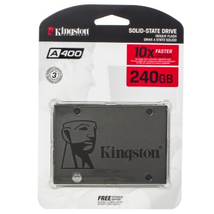 Kingston SSD 240GB А400 SA400S37/240G {SATA3.0} в Ставрополе, доставка, гарантия.