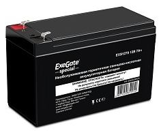 Exegate ES252436RUS Аккумуляторная батарея DT 1207/EXS1270 (12V 7Ah, клеммы F1) в Ставрополе, доставка, гарантия. Exegate ES252436RUS Аккумуляторная батарея DT 1207/EXS1270 (12V 7Ah, клеммы F1) в Ставрополе, доставка, гарантия.