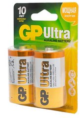 GP Ultra Alkaline (GP 13AU-CR2 )13AU LR20, 2 шт D (2 шт. в уп-ке) в Ставрополе, доставка, гарантия. GP Ultra Alkaline (GP 13AU-CR2 )13AU LR20, 2 шт D (2 шт. в уп-ке) в Ставрополе, доставка, гарантия.