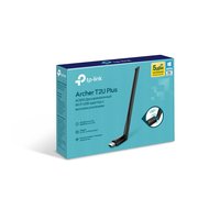 TP-Link Archer T2U PLUS AC600 Двухдиапазонный Wi-Fi USB-адаптер высокого усиления в Ставрополе, доставка, гарантия.