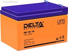 Delta HR 12-12 (12 А\ч, 12В) свинцово- кислотный  аккумулятор в Ставрополе, доставка, гарантия.