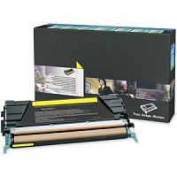 Картридж F+ STY74C512 желтый 12000 стр. для Lexmark CS725 (аналог 74C5HYE)