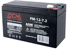 Powercom Аккумуляторная батарея PM-12-7.2 12В/7,2Ач в Ставрополе, доставка, гарантия.