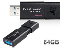 Kingston USB Drive 64Gb DT100G3/64Gb {USB3.0} в Ставрополе, доставка, гарантия.