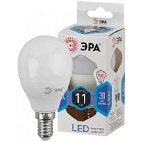 ЭРА Б0032988 Лампочка светодиодная STD LED P45-11W-840-E14 E14 / Е14 11Вт шар нейтральный белый свет в Ставрополе, доставка, гарантия.