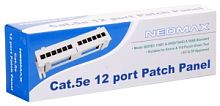 Патч-панель 12 port UTP patch panel  cat. 5е type 110 в Ставрополе, доставка, гарантия.