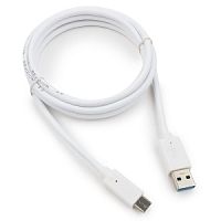 Bion Кабель  USB 3.0 AM to Type-C cable (AM/CM), 1 m, white.5 Гбит/с .3A (36W)[BXP-CCP-USB3-AMCM-1M- в Ставрополе, доставка, гарантия.