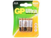 GP 24AU-2CR4 Ultra Alkaline 24AU LR03,  4 шт AAA (4шт. в уп-ке) в Ставрополе, доставка, гарантия.