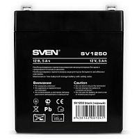 Sven SV1250 (12V 5Ah) батарея аккумуляторная в Ставрополе, доставка, гарантия.