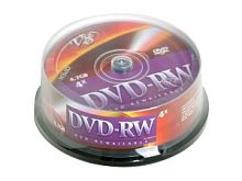 Диски VS DVD-RW 4,7 GB 4x CB/25       в Ставрополе, доставка, гарантия.