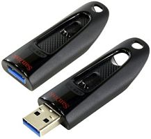 SanDisk USB Drive 64Gb CZ48 Ultra SDCZ48-064G-U46 {USB3.0, Black} в Ставрополе, доставка, гарантия.
