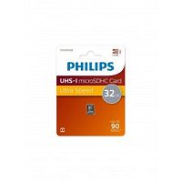 Micro SecureDigital 32GB Philips High Speed microSDHC Class 10 90MB/s в Ставрополе, доставка, гарантия.