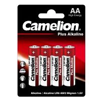 Camelion..LR 6 Plus Alkaline BL-4 (LR6-BP4, батарейка,1.5В) (4 шт. в уп-ке) в Ставрополе, доставка, гарантия.