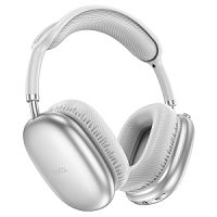 Беспроводные наушники накладные HOCO W35 Air Triumph, Bluetooth, серебристый в Ставрополе, доставка, гарантия.