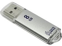 Smartbuy USB Drive 8Gb V-Cut series Silver SB8GBVC-S в Ставрополе, доставка, гарантия.