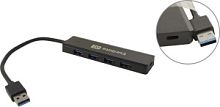 Exegate EX293980RUS USB-Хаб (концентратор) ExeGate DUB-4P/1 (кабель-адаптер USB3.0 --> 4xUSB3.0, Plu в Ставрополе, доставка, гарантия.