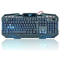 Defender Doom Keeper GK-100DL RU [45100] {Проводная игровая клавиатура, 3-х цветная,19 Anti-Ghost} в Ставрополе, доставка, гарантия.