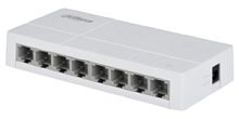 DAHUA DH-SF1008L 8-портовый неуправляемый коммутатор, 8x10/100 Base-T, коммутация 1.6 Гбит/с, MAC-та в Ставрополе, доставка, гарантия.