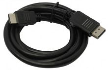 Bion Кабель DisplayPort - HDMI, 20M/19M, однонаправленный конвертор сигнала с DisplayPort в HDMI, 1м в Ставрополе, доставка, гарантия.