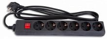BURO Сетевой фильтр, 6 розеток, 1.8 метра, (600SH-1.8-B), черный (коробка) 475269 в Ставрополе, доставка, гарантия.