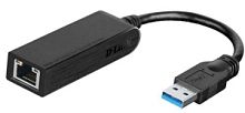D-Link DUB-1312/B2A Сетевой адаптер Gigabit Ethernet / USB 3.0 в Ставрополе, доставка, гарантия.