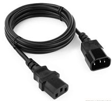 Bion Кабель-удлинитель питания 1.8м, C13-C14 с заземлением, 0.75мм, 10А, черный [BXP-PC-189-VDE] в Ставрополе, доставка, гарантия.