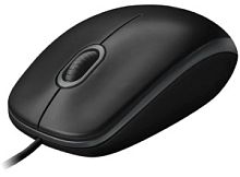 910-003357/910-006605 Мышь Logitech B100 Black USB OEM в Ставрополе, доставка, гарантия.