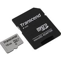 Micro SecureDigital 64Gb Transcend Class 10 TS64GUSD300S-A {MicroSDXC Class 10 UHS-I, SD adapter} в Ставрополе, доставка, гарантия.