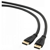 Кабель DisplayPort Gembird/Cablexpert , 1м, 20M/20M, черный, экран, пакет(CC-DP-1M) в Ставрополе, доставка, гарантия.