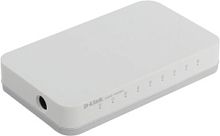 D-Link DGS-1008A/F1A Неуправляемый коммутатор с 8 портами 10/100/1000 Base-T и функцией энергосбереж в Ставрополе, доставка, гарантия.