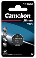 Camelion CR2016 BL-1 (CR2016-BP1, батарейка литиевая,3V) (1 шт. в уп-ке) в Ставрополе, доставка, гарантия.