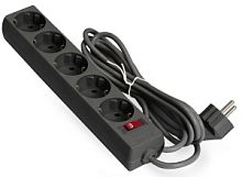 Exegate EX221175RUS Сетевой фильтр Exegate SP-5-1.8B (5 розеток, 1.8м, евровилка, ч в Ставрополе, доставка, гарантия.