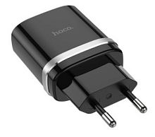 HOCO HC-16255 C12Q/ Сетевое ЗУ/ QC 3.0/ 1 USB/ Выход: 5V_9V_12V, 18W/ Black в Ставрополе, доставка, гарантия.