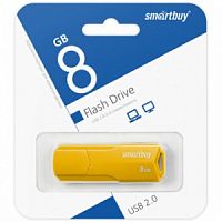 Smartbuy USB Drive 8GB CLUE Yellow (SB8GBCLU-Y) в Ставрополе, доставка, гарантия.