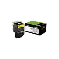 Картридж F+ STY8013 желтый 3000 стр. для Lexmark CX410, CX510 (аналог 80C8HYE)