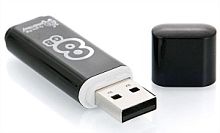Smartbuy USB Drive 8Gb Glossy series Black SB8GBGS-K в Ставрополе, доставка, гарантия.