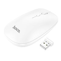 Мышь беспроводная HOCO GM15 Art, Bluetooth, белый в Ставрополе, доставка, гарантия.
