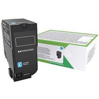 Картридж F+ STC745X7 голубой 7000 стр. для Lexmark CX725, CS725, CS720 (аналог 74C5SCE)