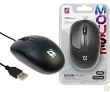 Defender Datum MS-980 черный [52980] {Проводная оптическая мышь, 3 кнопки,1000dpi} в Ставрополе, доставка, гарантия.